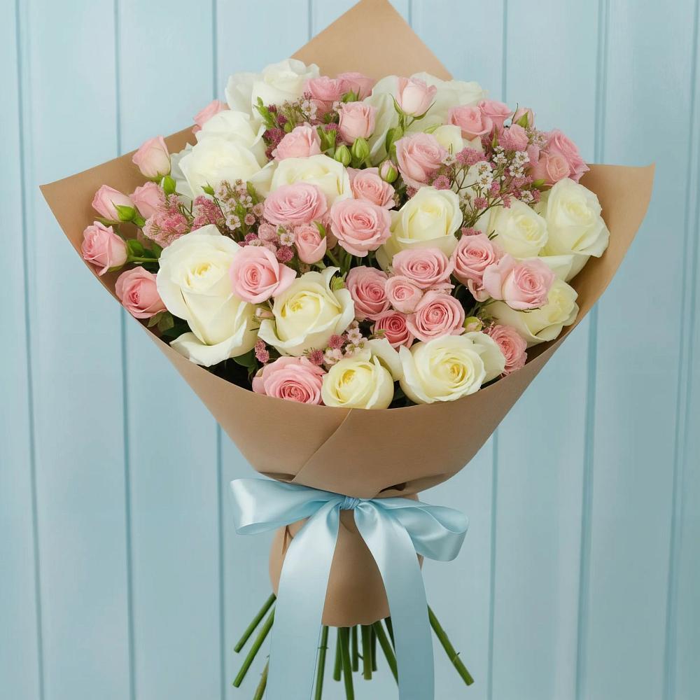 Букет цветов из: Розы в Ясногорске Забайкальского края