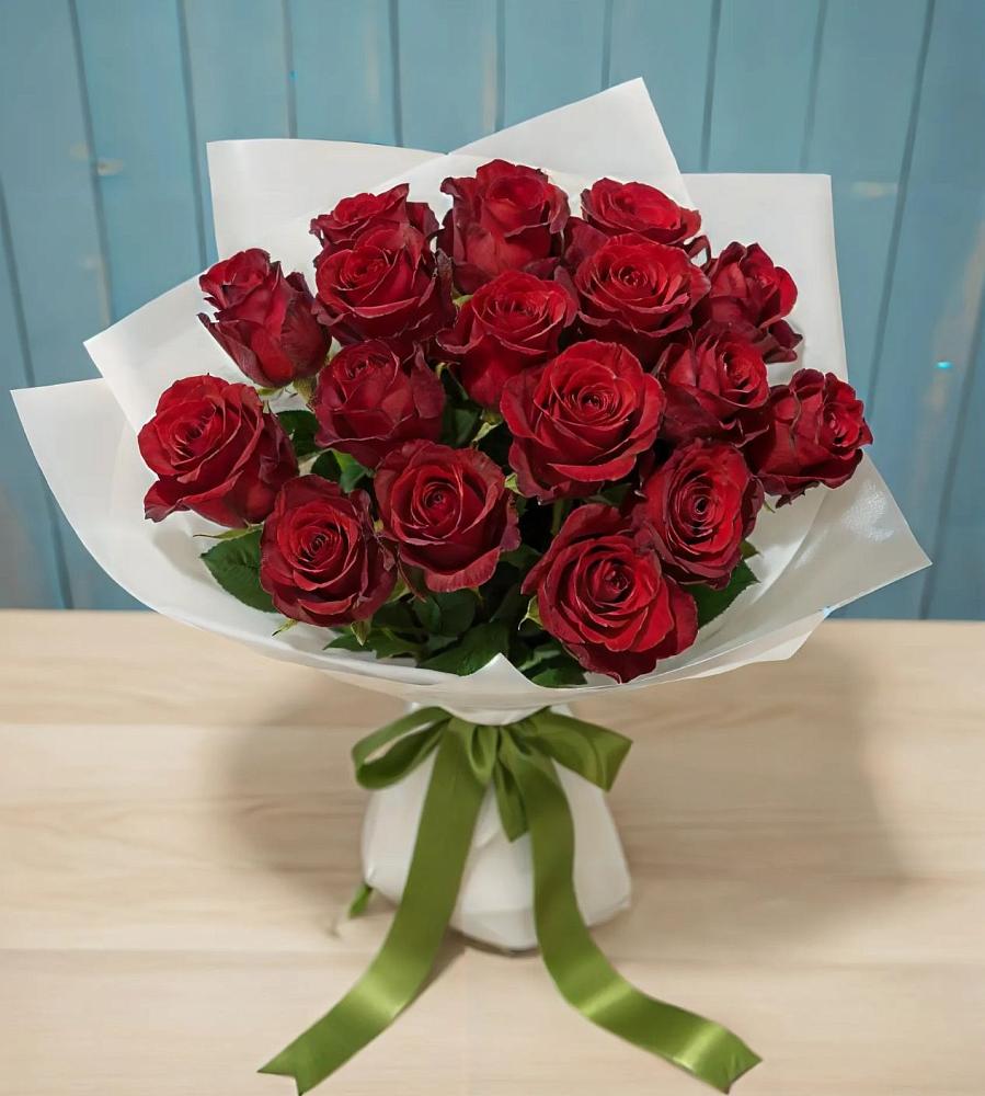 Букет Красные розы в Ясногорске Забайкальского края